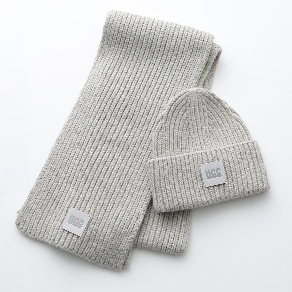 UGG マフラー ニット帽 2点セット チャンキーニット 101733 UGG アグ マフラー ニット帽 2点セット W CHUNKY KNIT SET