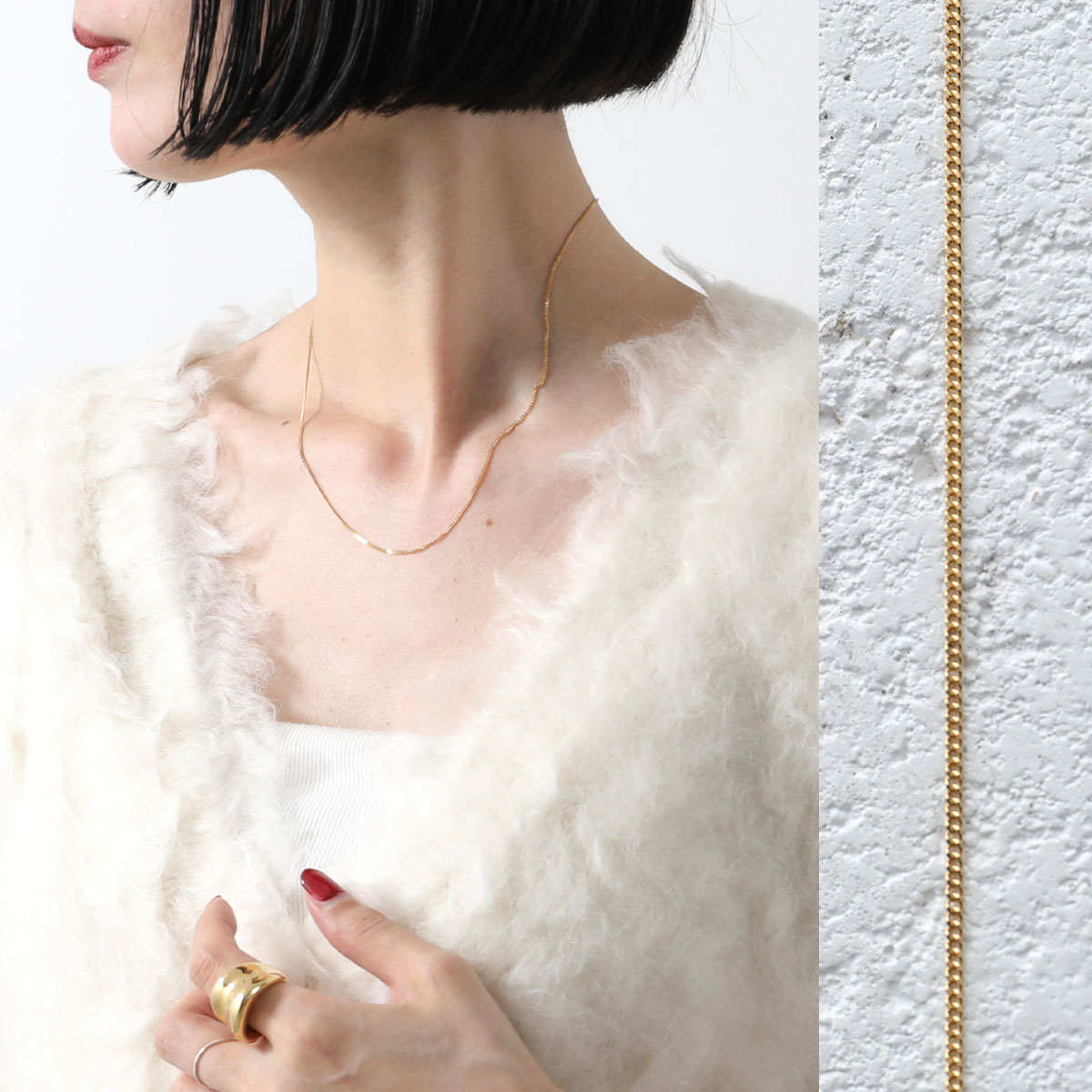 MARIA BLACK ネックレス Nyhavn 300501YG 55 MARIA BLACK マリアブラック ネックレス Nyhavn 55 Necklace