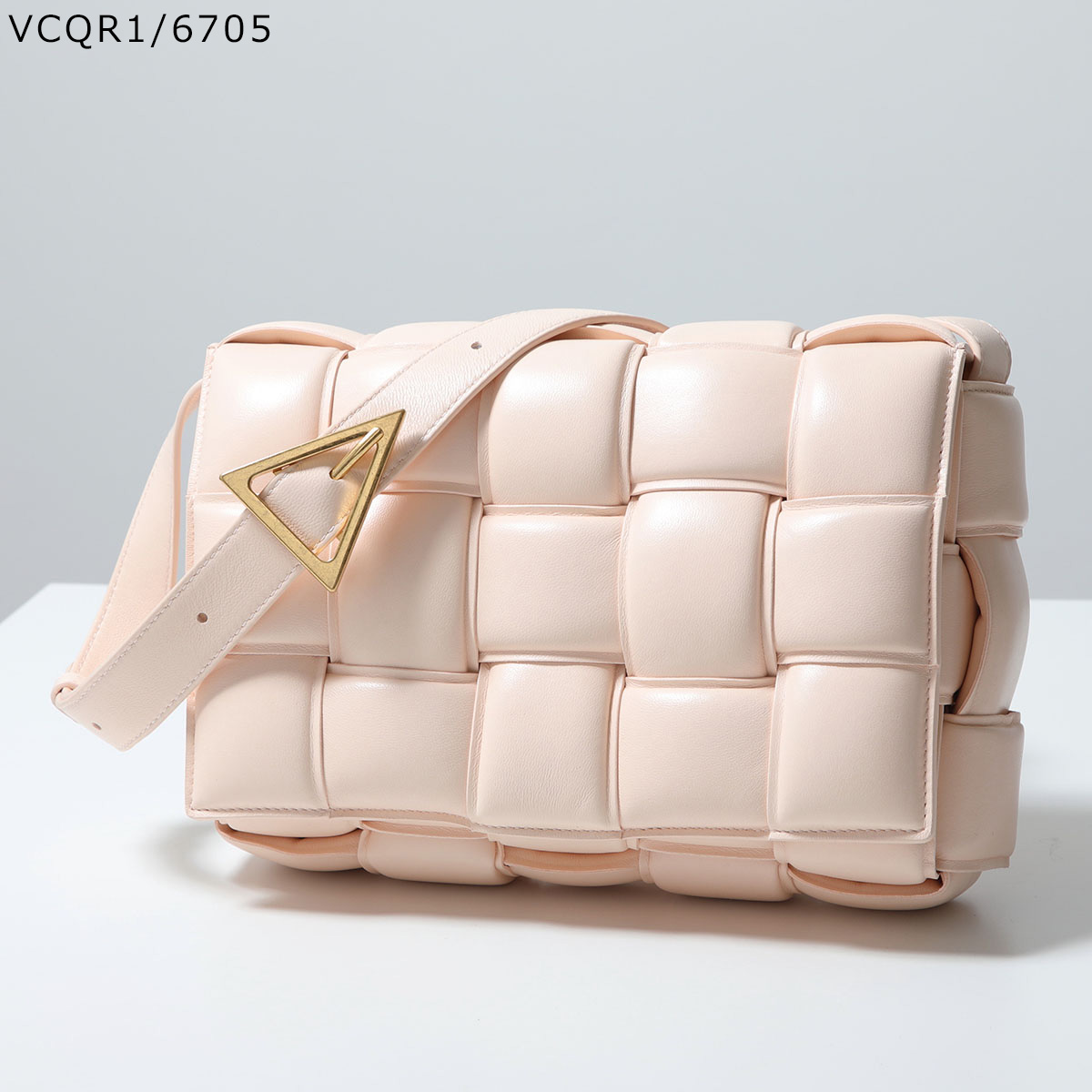 ボッテガヴェネタ BOTTEGAVENETA ショルダーバッグ イントレチャート パデットカセット イエロー BOTTEGA VENETA（ボッテガ・ヴェネタ） ショルダーバッグ パデッド
