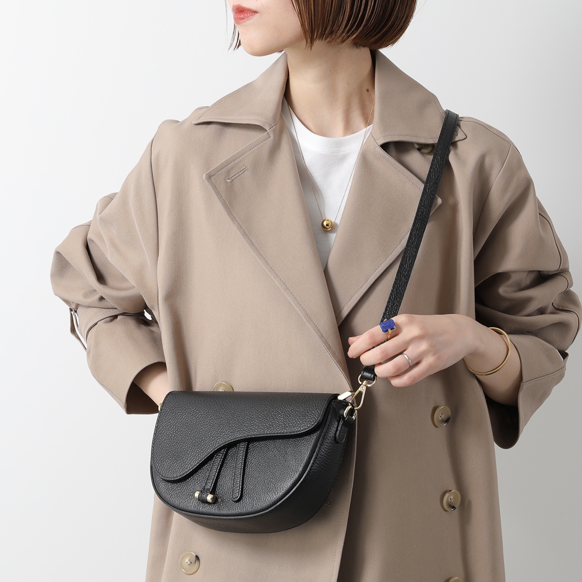 MILLELA FIRENZE ショルダーバッグ 10280576 サドルバッグ MILLELA FIRENZE ミレッラフィレンツェ ショルダーバッグ