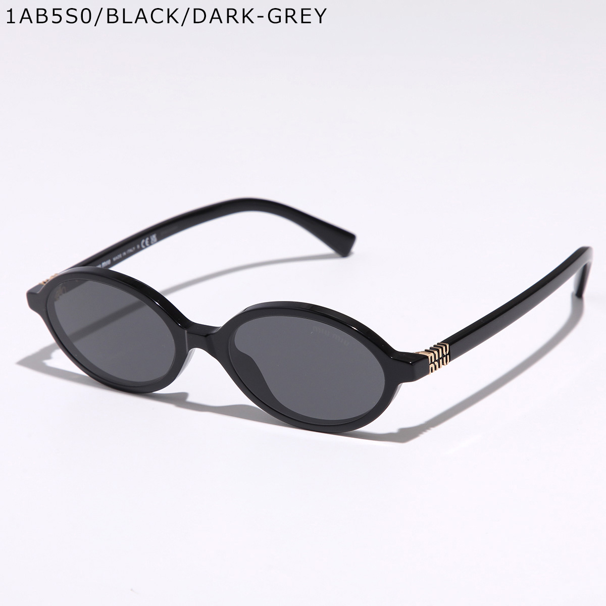 miu miu（ミュウミュウ） サングラス SMU 04Z レディース オーバル