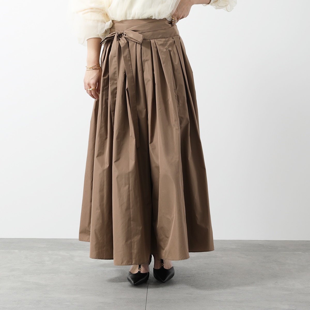 S MAXMARA MAX MARA エス マックスマーラ ロングスカート GEA