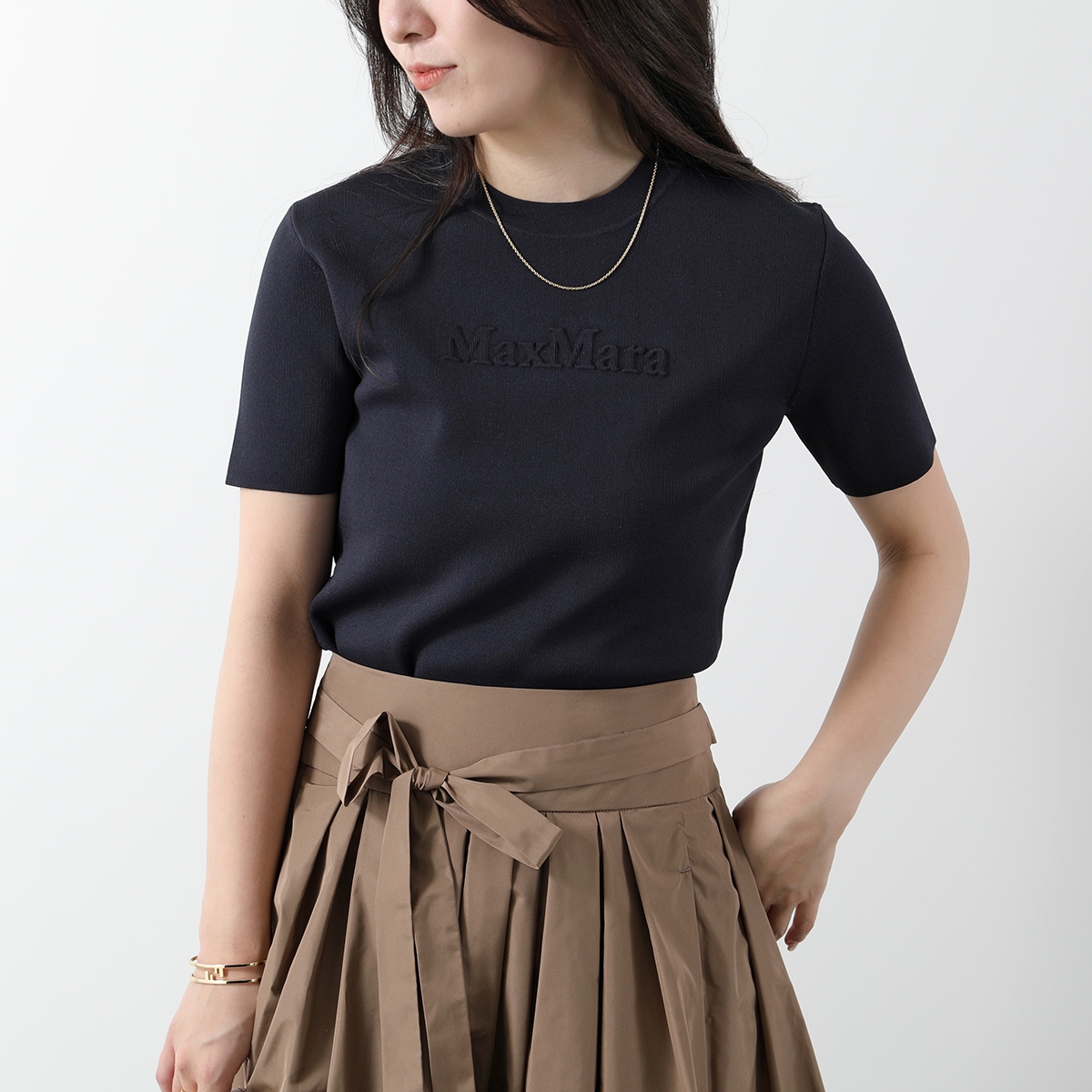 ★Max Mara★美品★ファーストライン★38★ネィビー★ インポートセレクトmusee - Max Mara(ファーストライン)｜Yahoo