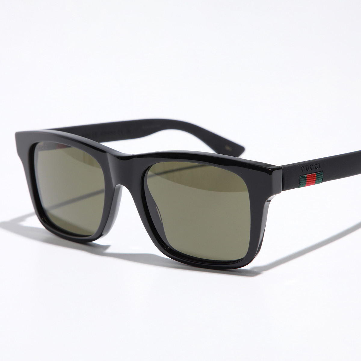 GUCCI（グッチ） サングラス GG0008S メンズ スクエア型 ウェリントン