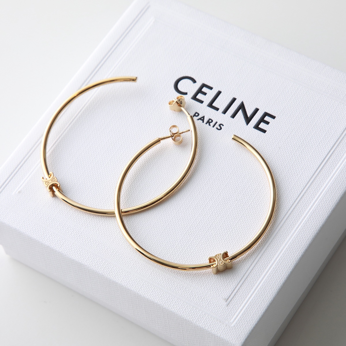 CELINE（セリーヌ） フープピアス Large Hoops ラージ 460YP6BRA.35OR