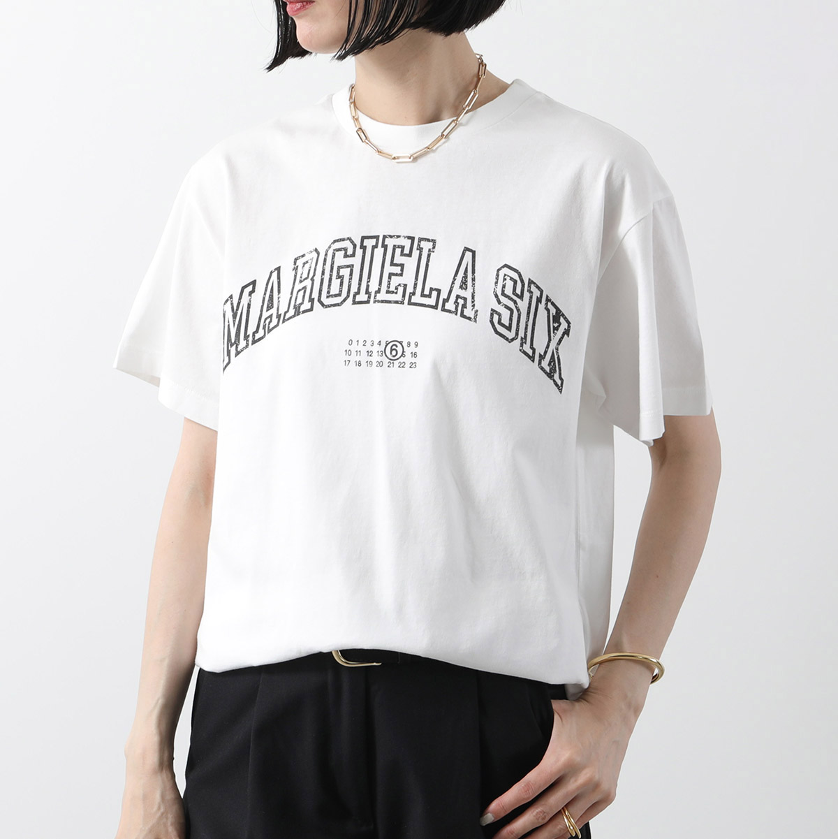 MM6 エムエムシックス メゾンマルジェラ Tシャツ SH0GC0046 MM6 エムエムシックス メゾンマルジェラ Tシャツ SH0GC0046