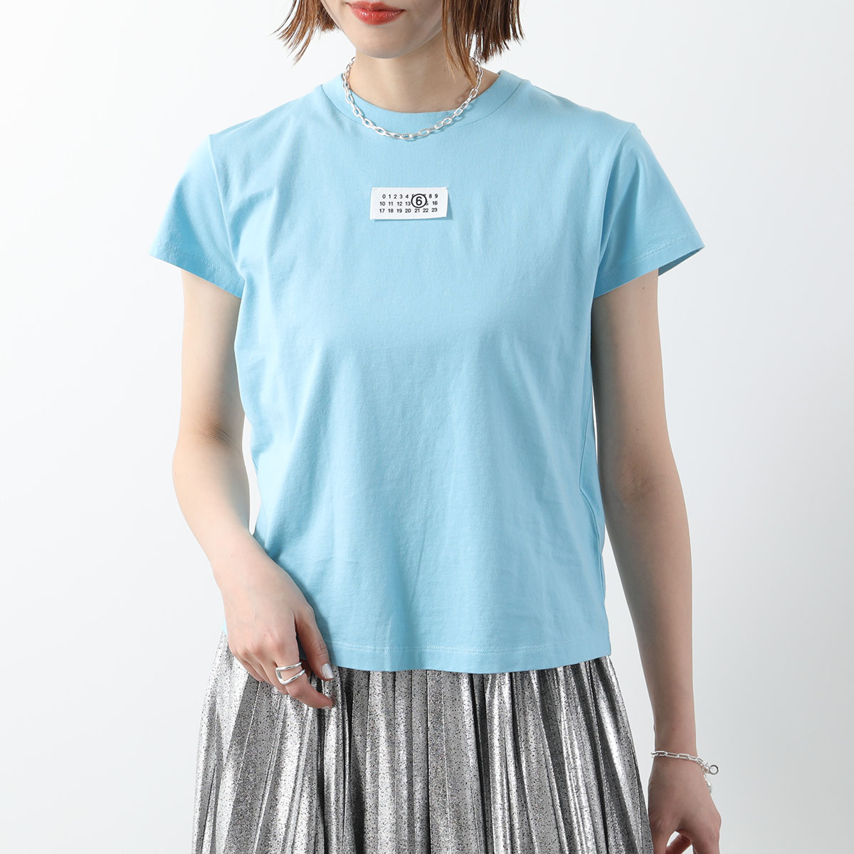 MM6 半袖 Tシャツ S52GC0326 S24312 ナンバリング MM6 エムエムシックス メゾンマルジェラ Tシャツ S52GC0326