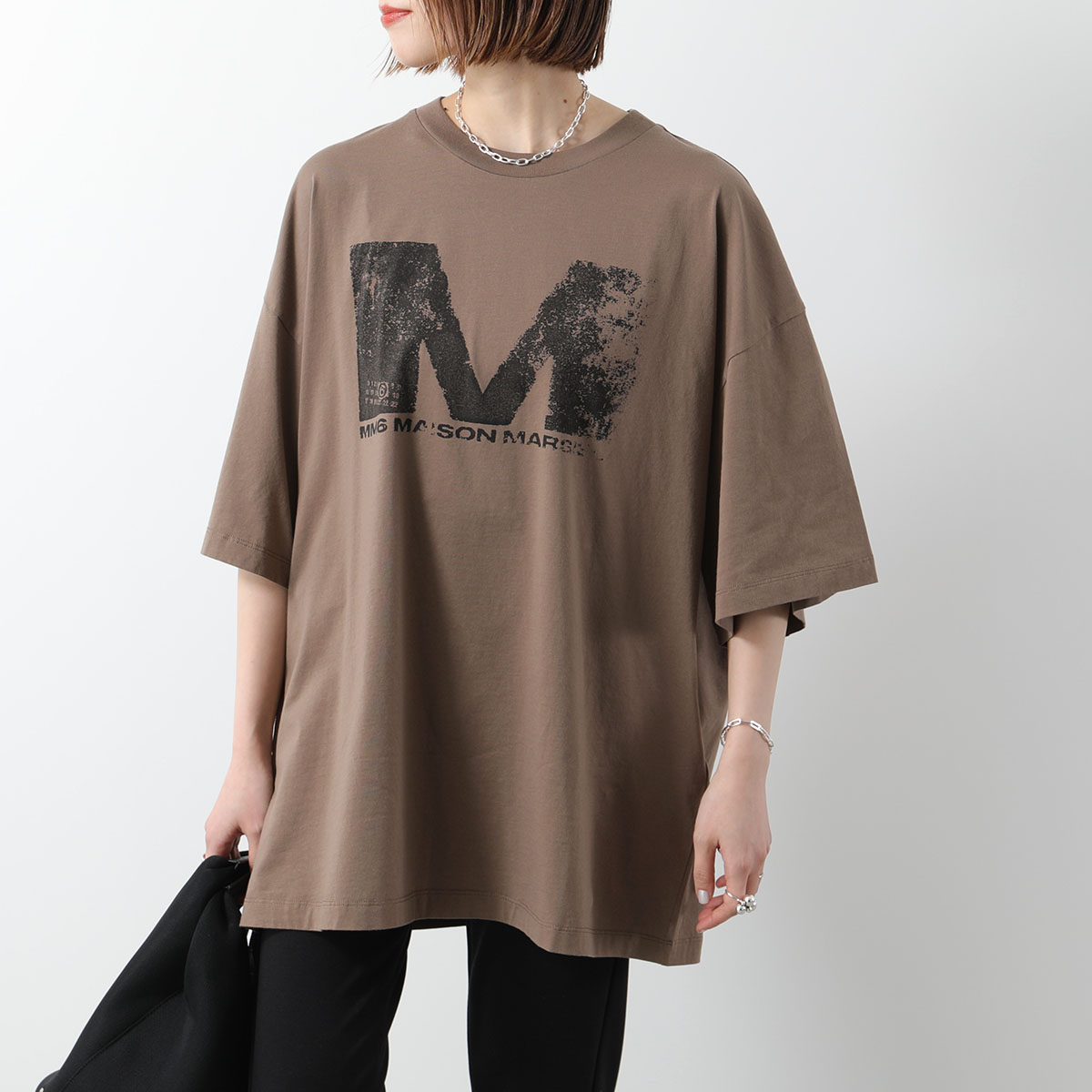 MM6 エムエムシックス メゾンマルジェラ Tシャツ S52GC0342 MM6 エムエムシックス メゾンマルジェラ Tシャツ S52GC0342