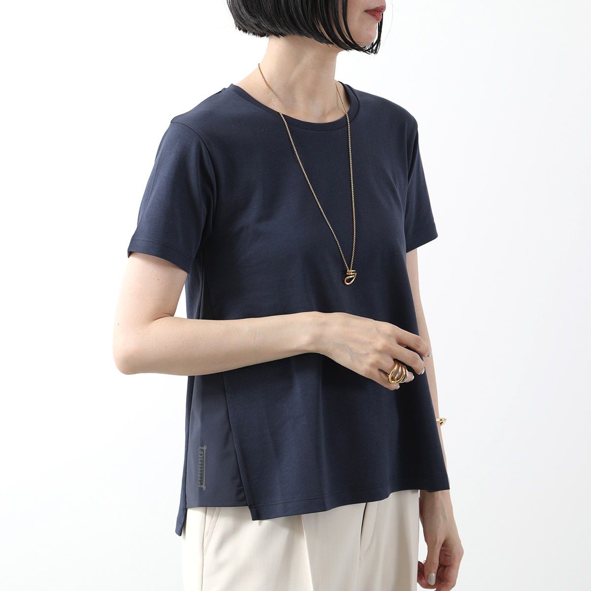 HERNO Laminar ヘルノ ラミナー Tシャツ JG003DL 52010 レディース 半袖...