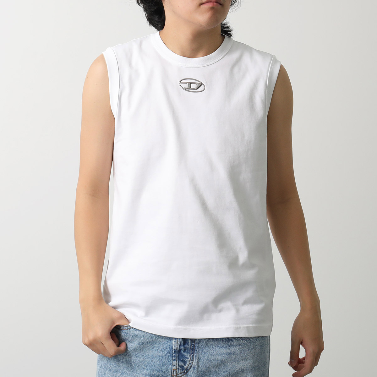 タグ付き　DIESEL (ディーゼル) 　タンクトップ　S DIESEL（ディーゼル） タンクトップT-BISCO-OD A15372 0CLBR メンズ