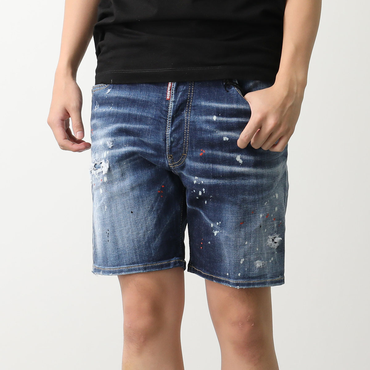 DSQUARED2 ジーンズ Medium Easy Wash Marine S74MU0884 S30664 DSQUARED2 ディースクエアード ジーンズ Medium Easy Wash