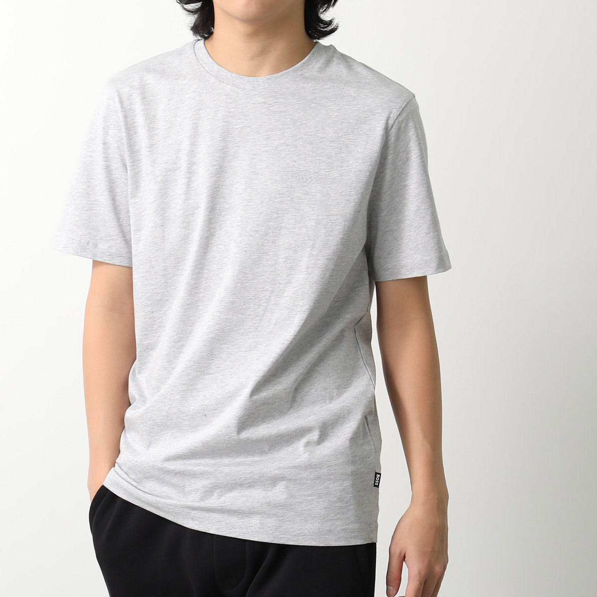 Hugo Boss Tシャツ 半袖 クルーネック ロゴ コットン 50468347 HUGO BOSS ヒューゴボス Tシャツ 50468347 半袖 クルーネック