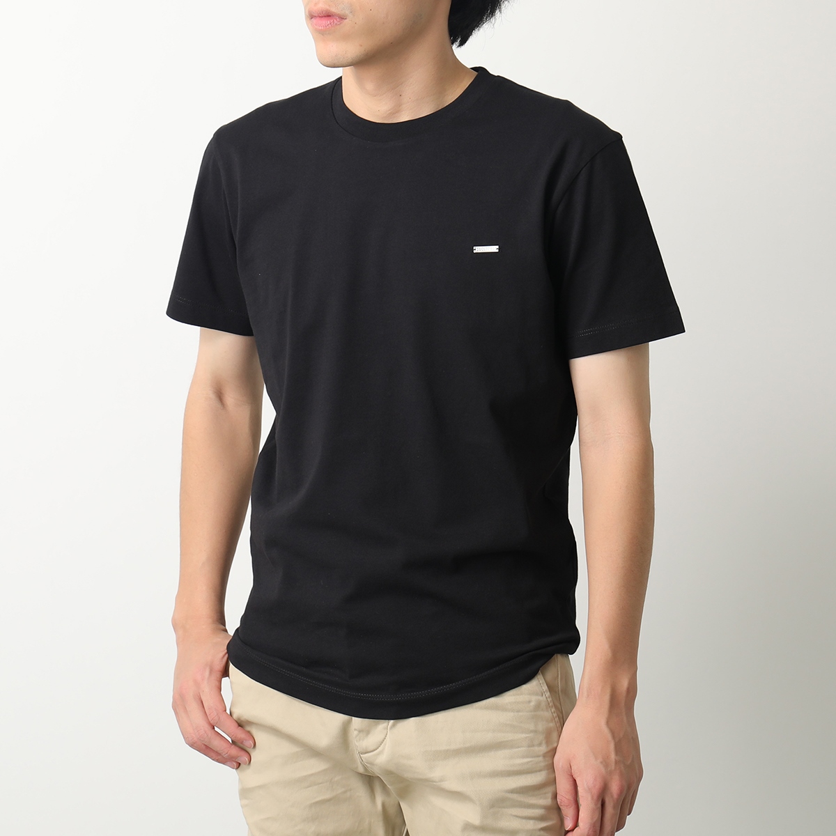 【即発】DSQUARED2 UNDER WEAR Tシャツ 半袖 D9M3S5770 004 Dsquared2 Logo Cuff T-Shirt