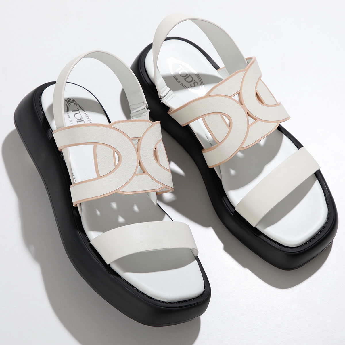 TOD'S TODS トッズ レザーサンダル XXW11K0IF10MID レディース