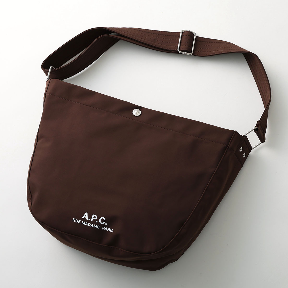 APC A.P.C. アーペーセー ショルダーバッグ Journal ジャーナル PSAKR M61939 レディース トートバッグ クロスボディ ロゴ 鞄の画像