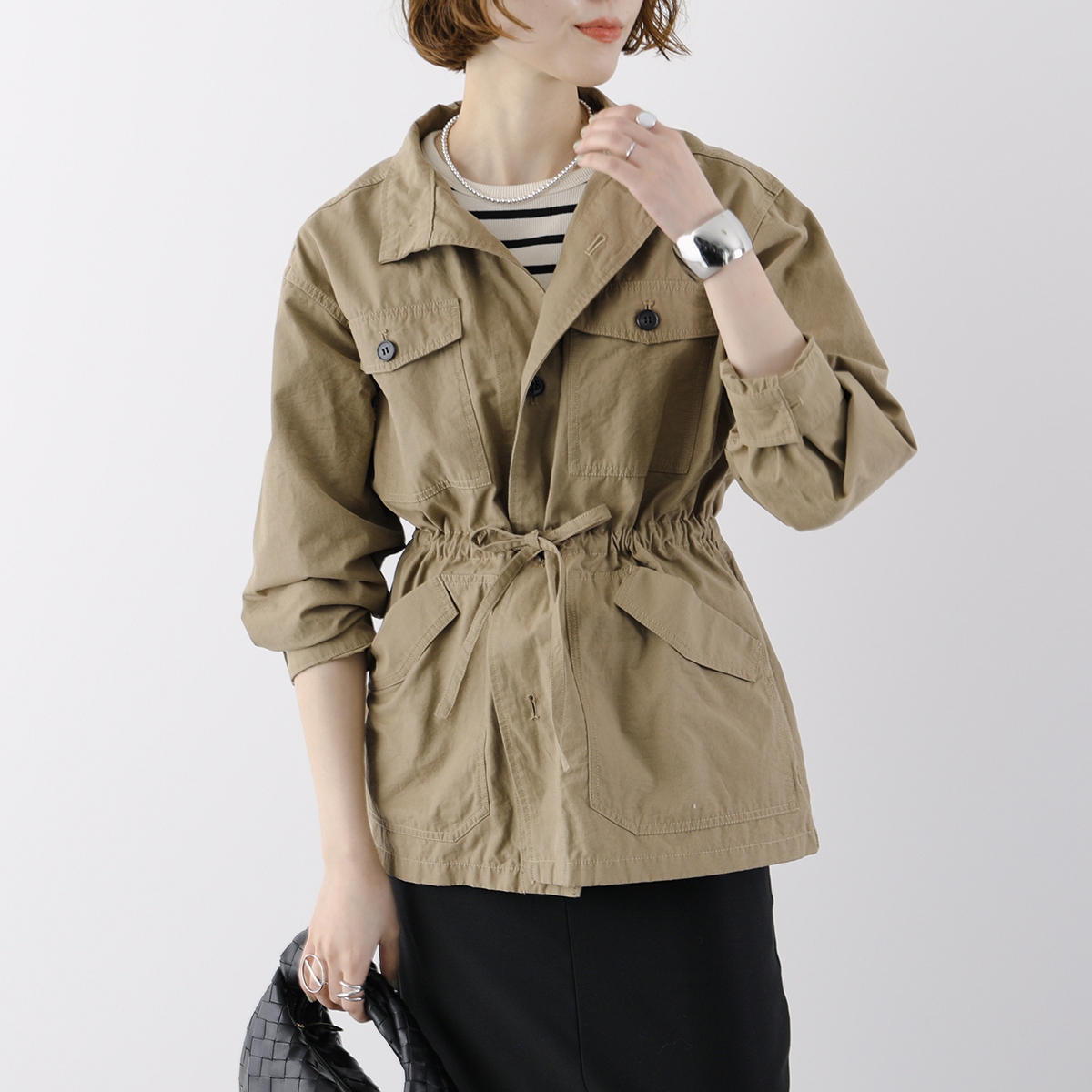 LE MELANGE ルメランジュLong tailored jacket着用少 楽天市場】ルメランジュ ルメランジェ Le Melange ジャケット