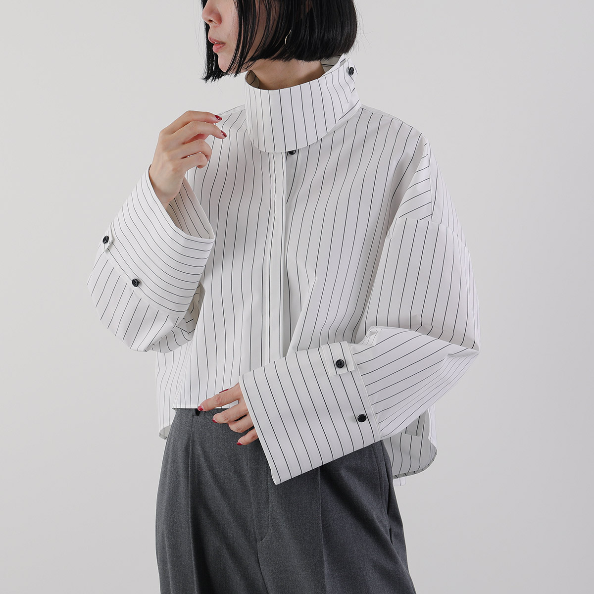 TWILL ツイル シャツジャケット CHIN WARMER SHIRT JACKET TW25113