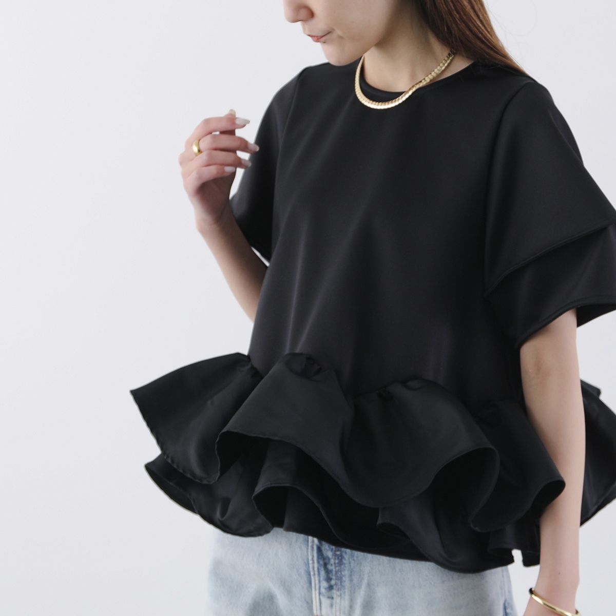 Re.Verofonna（ヴェロフォンナ） ブラウス 5253505 レディース フリル
