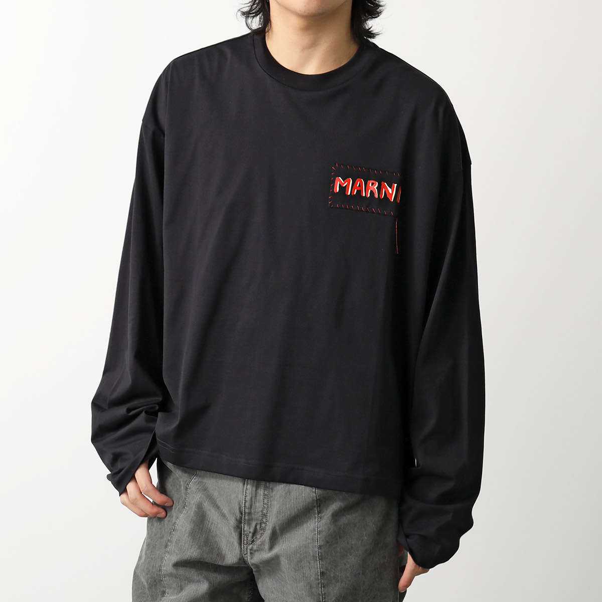 MARNI(マルニ)TTHJE0294X0/UTC017 MARNIロゴ ロングスリーブ