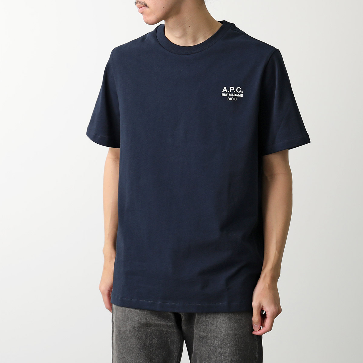 アーペーセー メンズ 半袖Tシャツ COFBT M26341 PLA GRIS CHINE A.P.C. APC アーペーセー Tシャツ COHBU M26388 メンズ 半袖