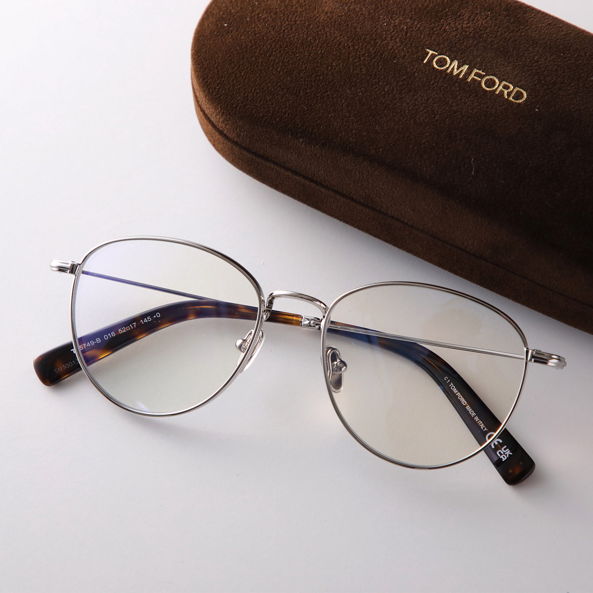 TOM FORD メガネ FT5749-B ボストン型 メタルフレーム 楽天市場】TOM FORD トムフォード メガネ FT5749-B TF5749-B