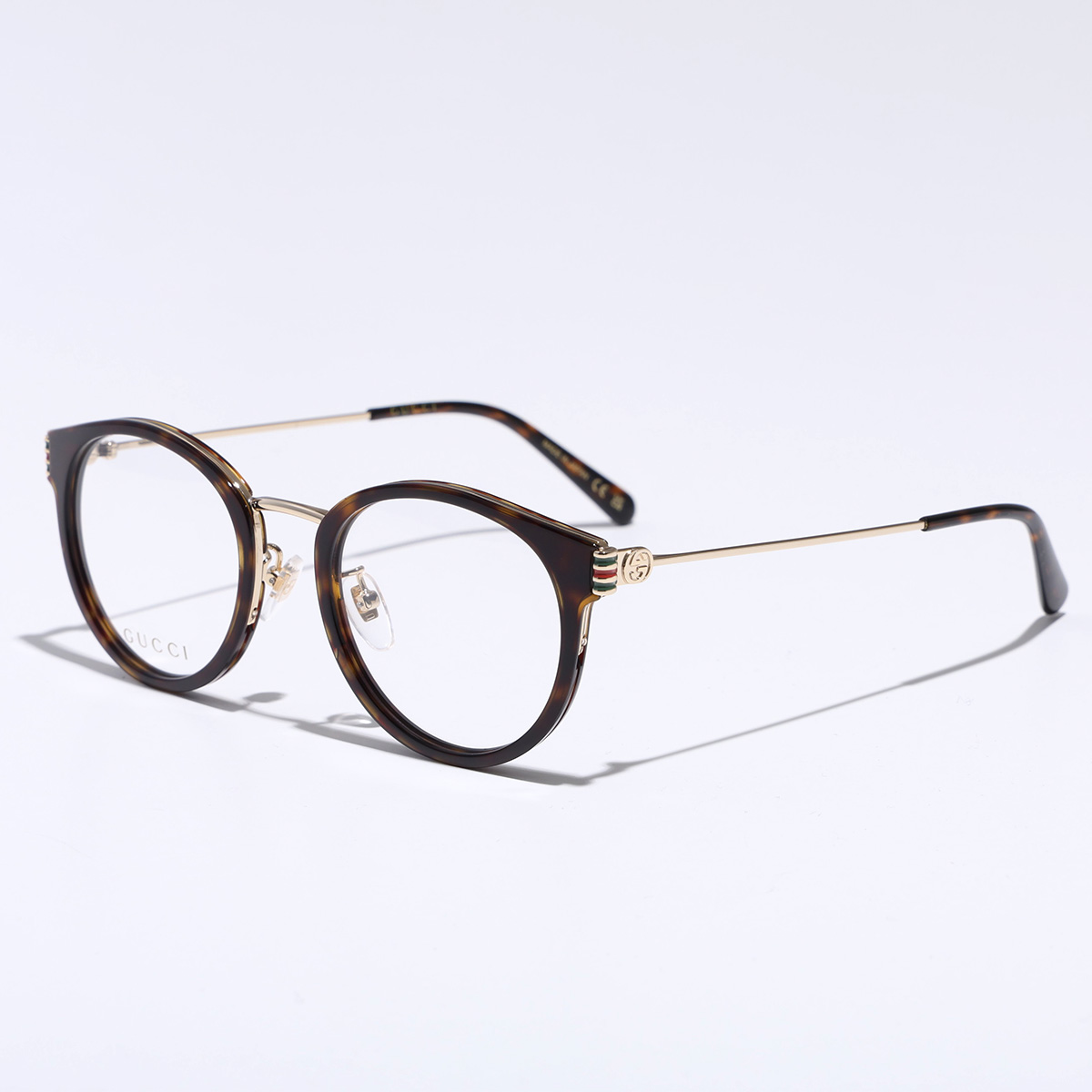 GUCCI（グッチ） メガネ GG1885OA メンズ ボストン型 ダブルG 黒縁