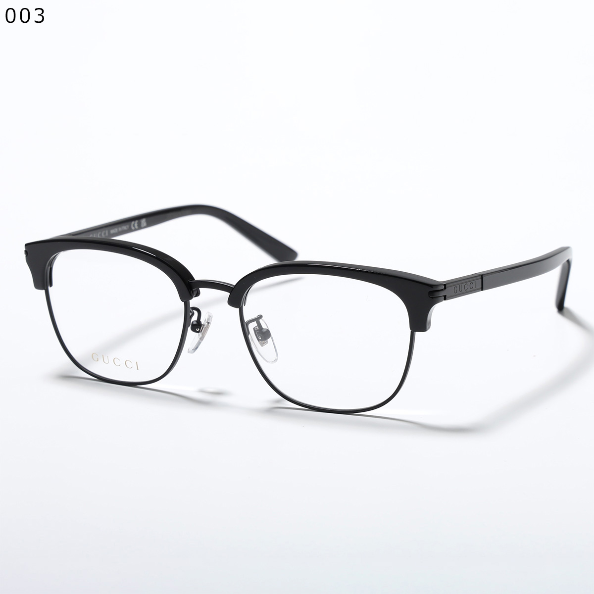 GUCCI（グッチ） メガネ GG1901OA メンズ サーモントブロー型 ロゴ
