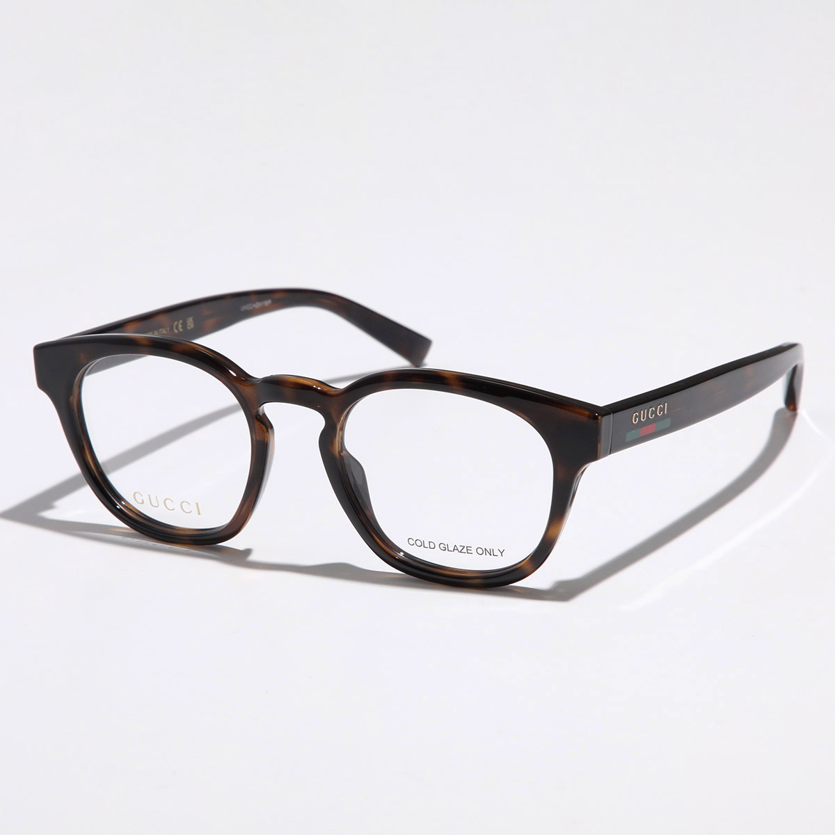 GUCCI（グッチ） メガネ GG1859O メンズ ウェリントン型 ロゴ 黒縁