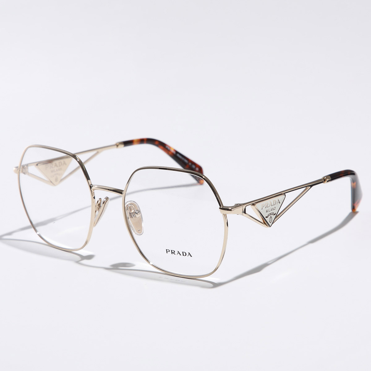 PRADA プラダ メガネ VPR 59Z レディース 細フレーム メタル