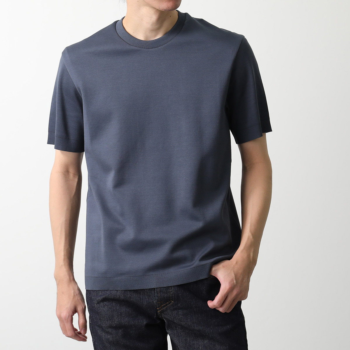 HERNO ヘルノ Tシャツ JG000206U 52059 メンズ 半袖 カットソー ニット クル...