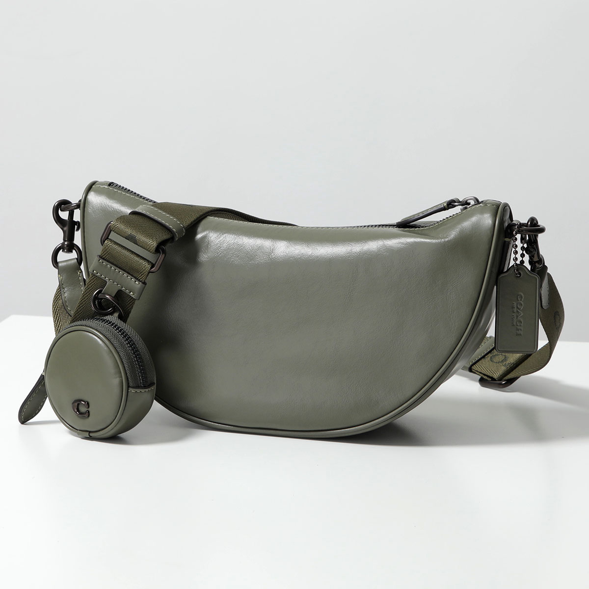 コーチ ロゴプリント ショルダーバッグ COACH ショルダーバッグ バッグ ブルック フラップ チェーン