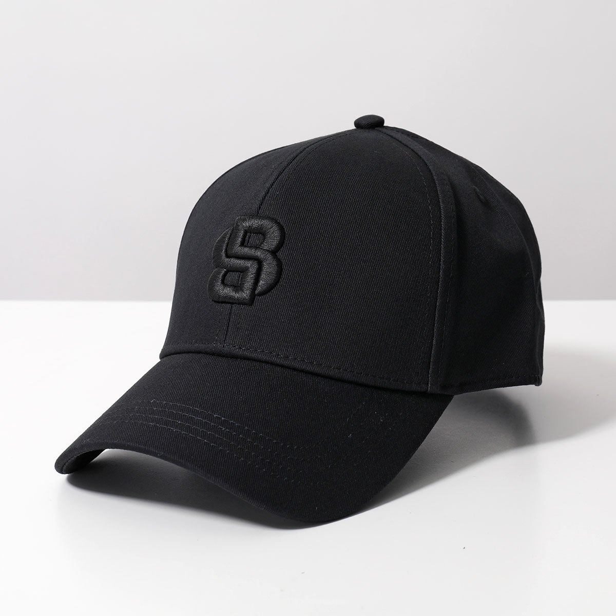 HUGO BOSS☆BOSS ロゴパッチ コットン ベースボールキャップ BOSS - Baseball cap in cotton twill with embroidered logo