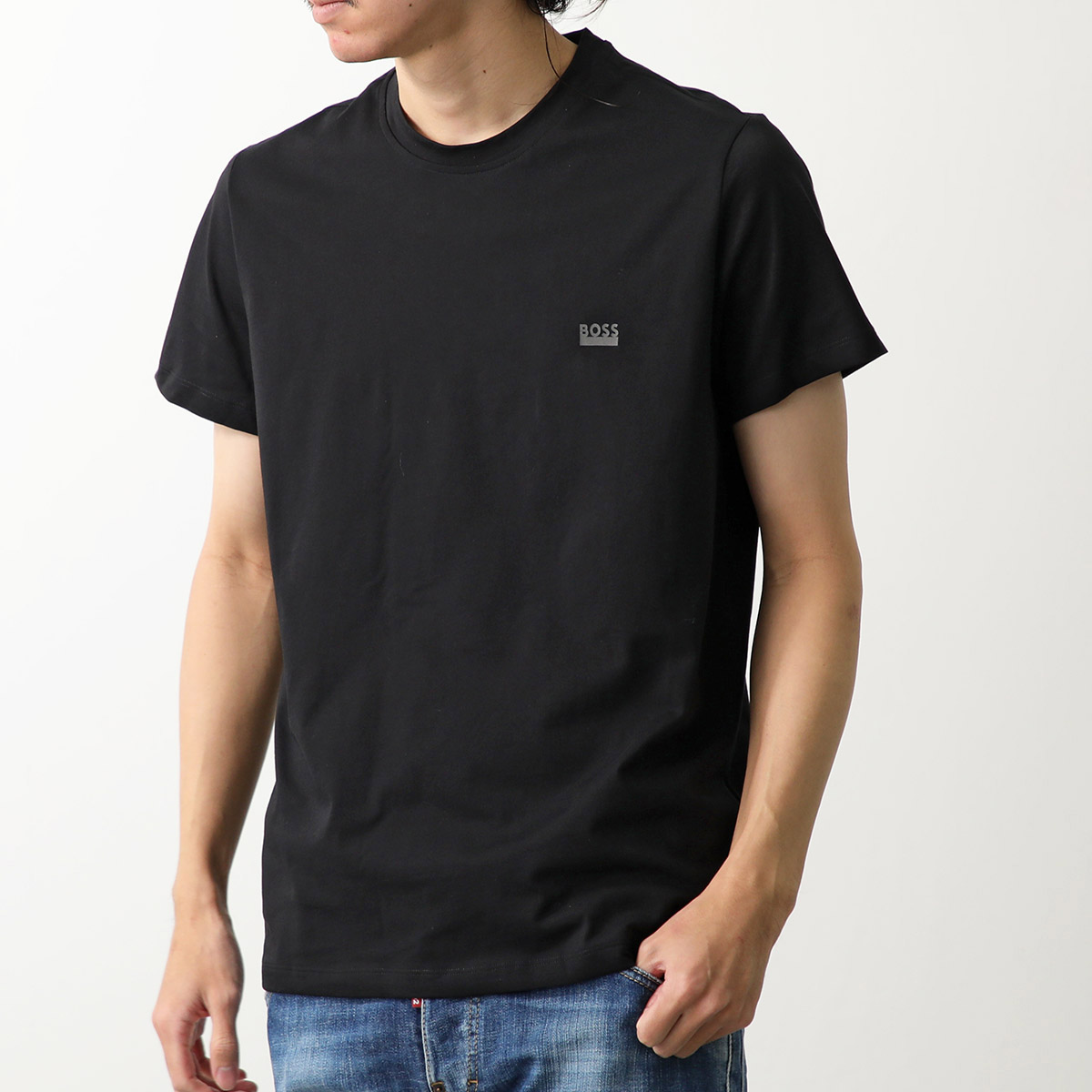 【関税込】HUGOBOSS ヒューゴボス BOSS Tee 10 半袖Tシャツ ロゴ 関税込】HUGOBOSS ヒューゴボス Tシャツ ストレッチコットン