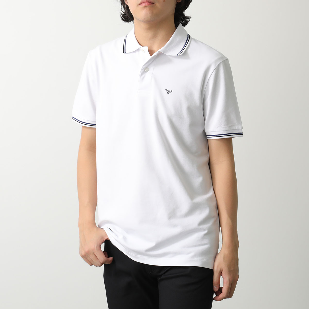 EMPORIO ARMANI エンポリオアルマーニ ポロシャツ 8N1FB3 1JPTZ メンズ