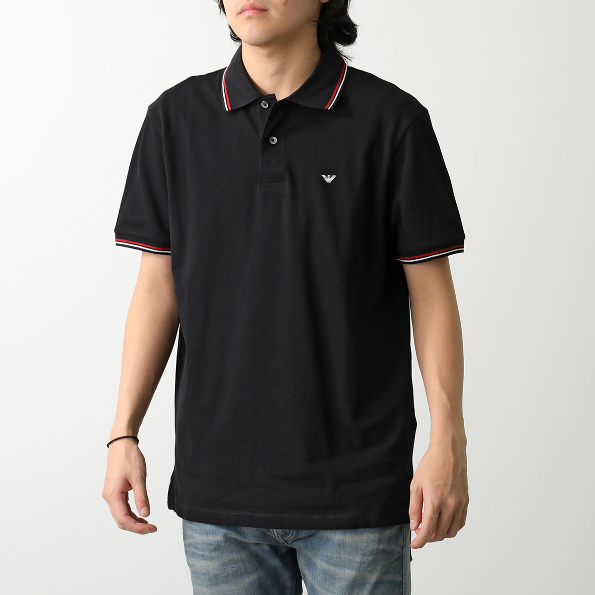 EMPORIO ARMANI エンポリオアルマーニ ポロシャツ 8N1FB3 1JPTZ メンズ