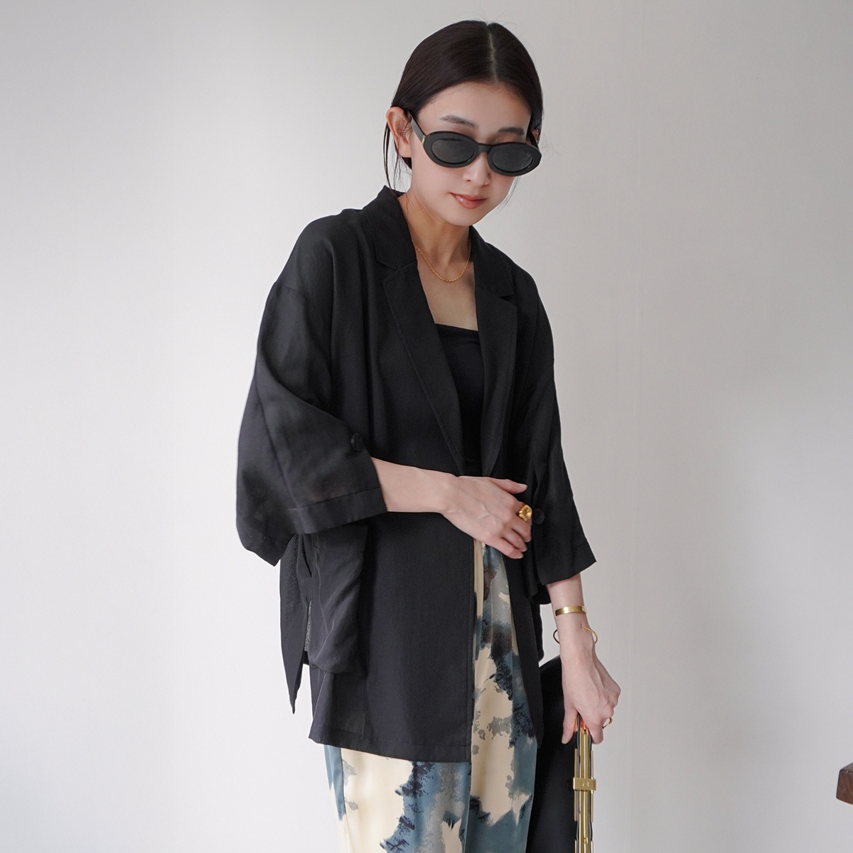 2024年最新入荷 シニヨン CHIGNON シャツジャケット レディース 4151-046BZ Tシャツ(半袖+袖なし)
