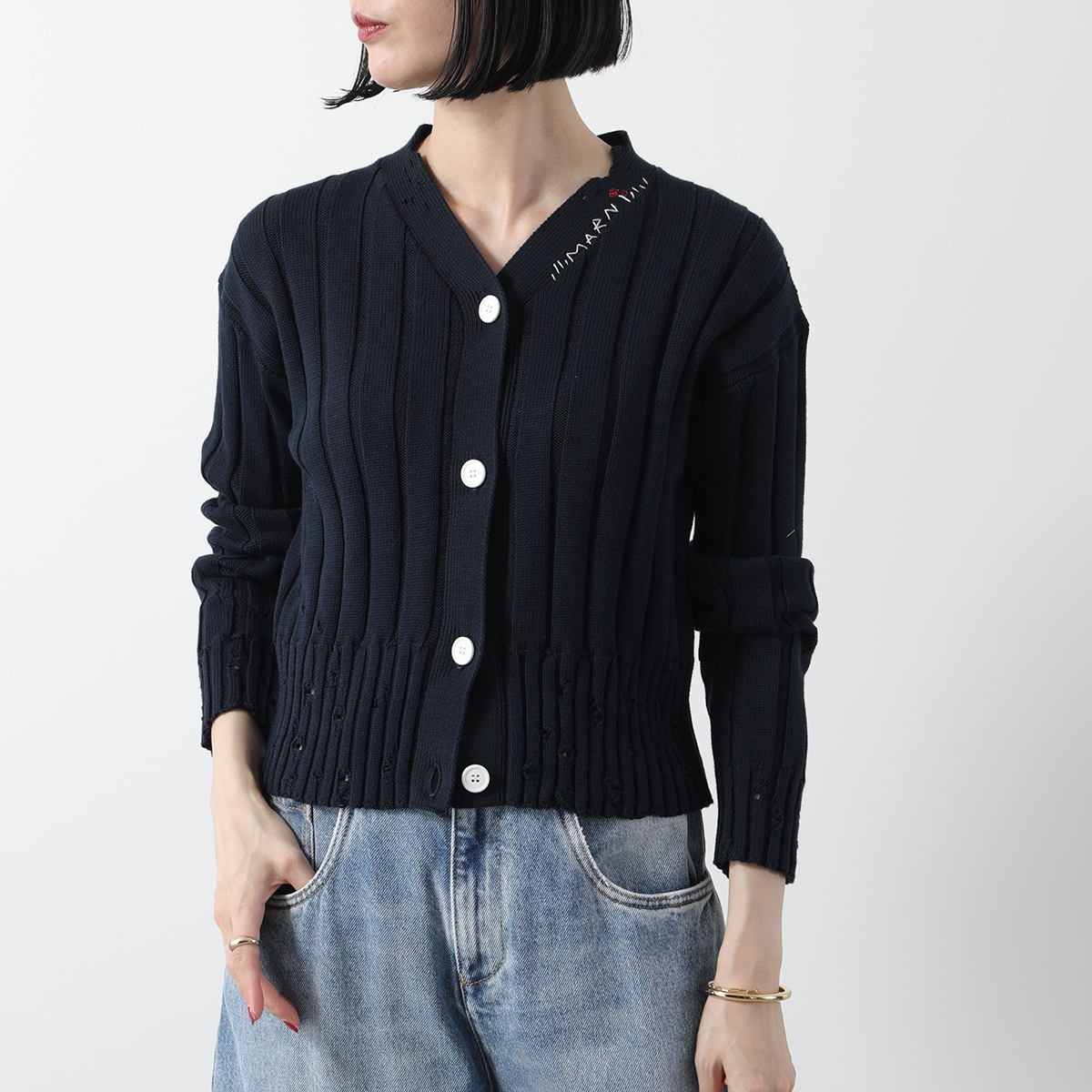 【高価値】 MARNI KIDS M00UD M01342 カーディガン キッズ マルニ トップス