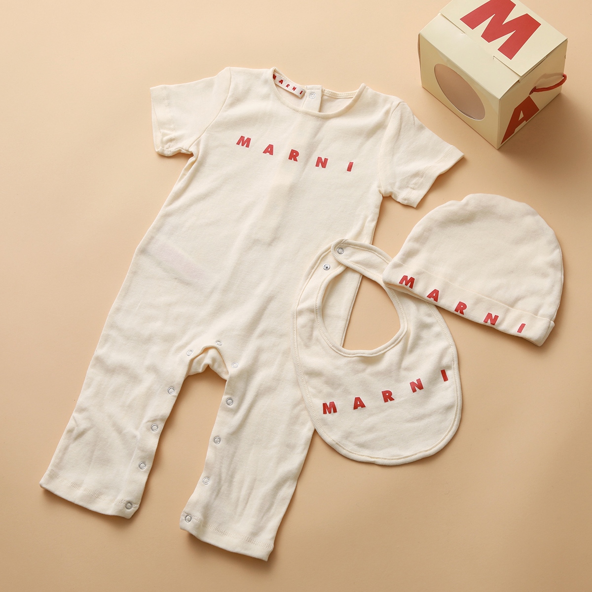 スーパーコピー 激安 - ブランドコピー代引き高品質専門店 MARNI KIDS マルニ キッズ ベビー ギフトセット M01441 M00UL キッズ・ファミリー