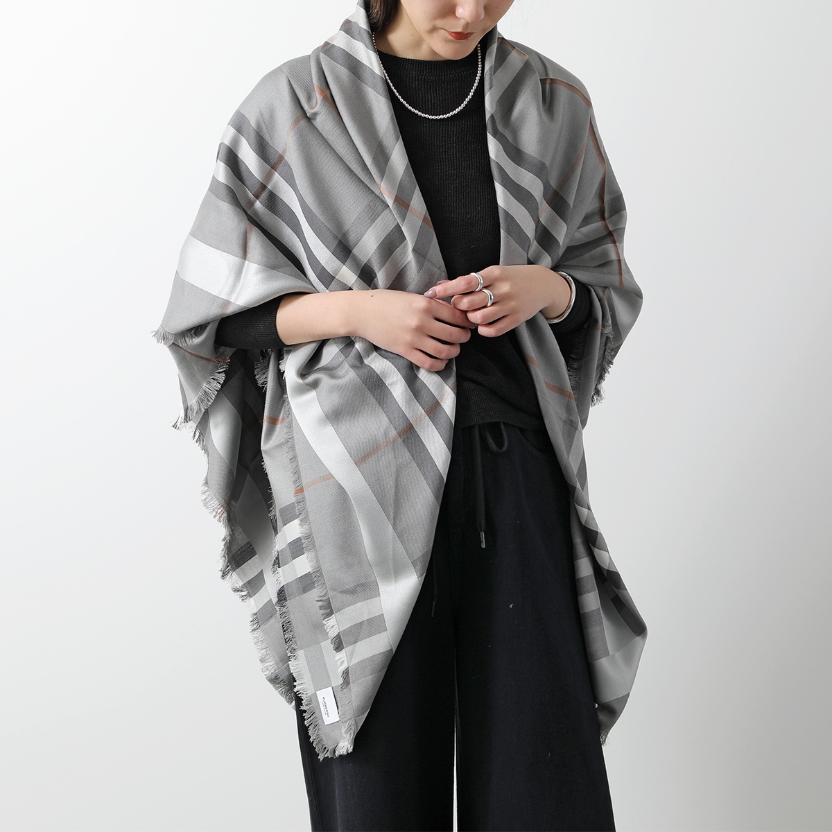 BURBERRY（バーバリー） ストール MU GNT CHK SQ W RB SCF 8053608