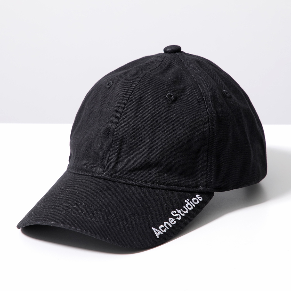 Acne Studios - Twill logo cap - Black