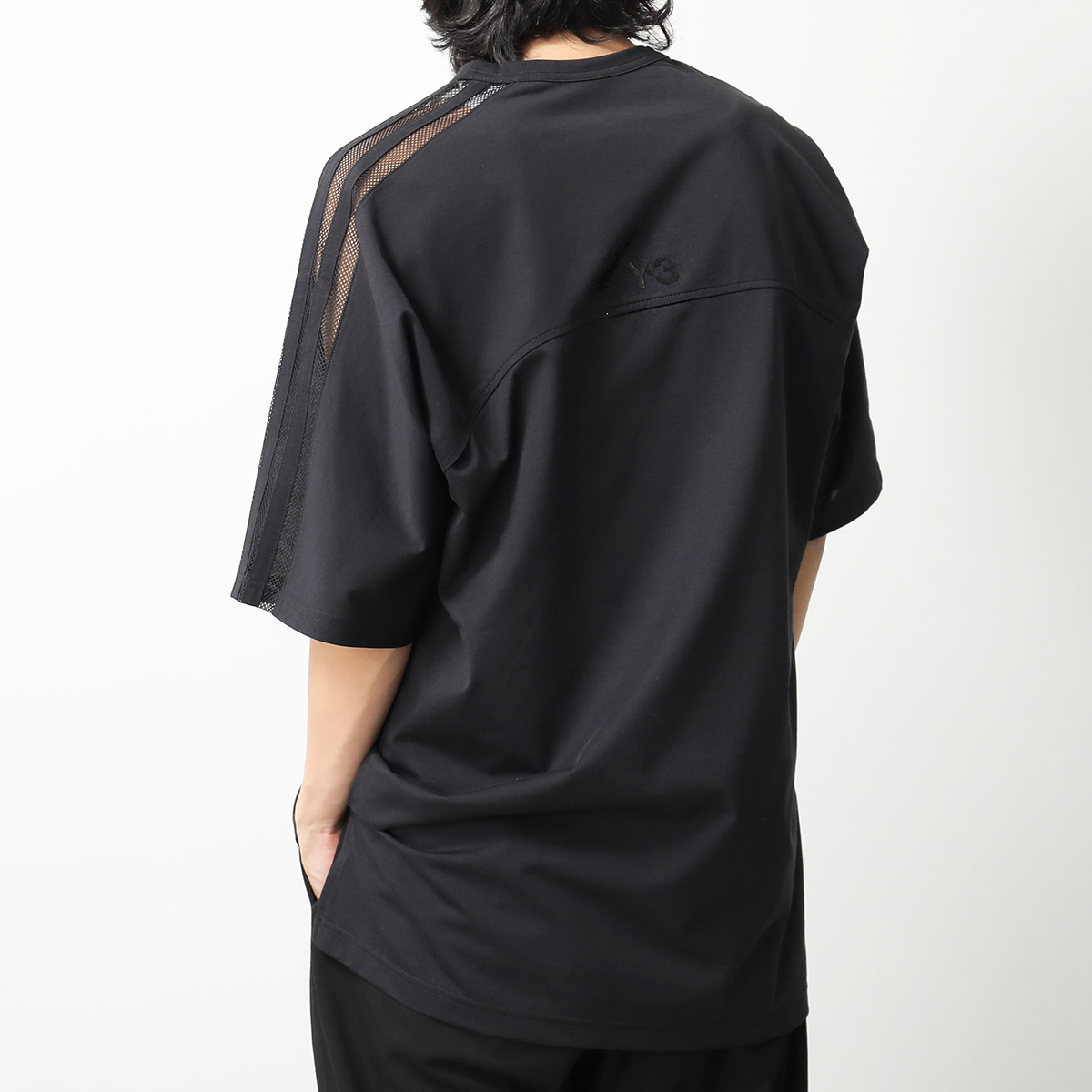Y-3 ワイスリー Tシャツ M MESH 3 SS TEE JL8312 メンズ メッシュ 3