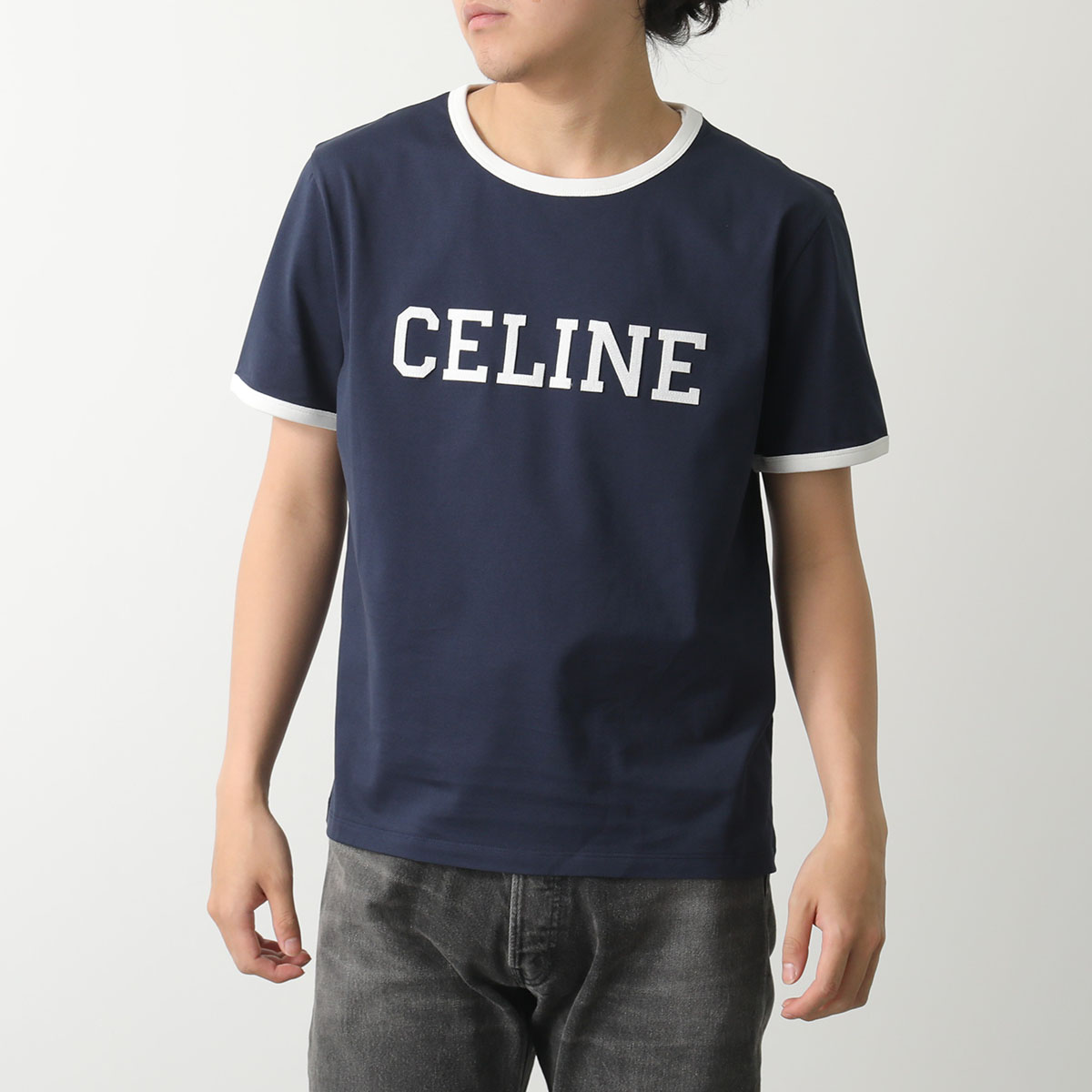 CELINE セリーヌ Tシャツ RX02R507Z.01QF RX02R507Z.FYW4 メンズ