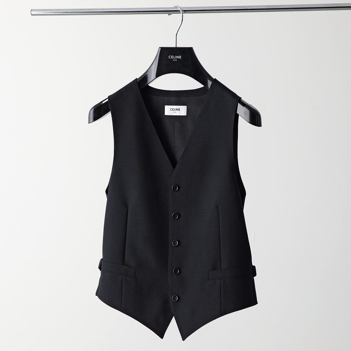 CELINE（セリーヌ） ベスト RI00L363S.38NO メンズ ウール混紡 Vネック