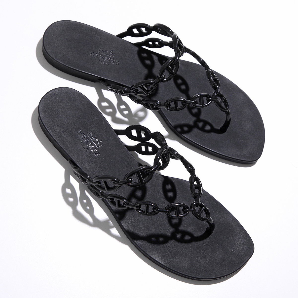 HERMES エルメス　サンダル　アイランド シェーヌダンクル　39 HERMES エルメス サンダル Island アイランド 241051Z