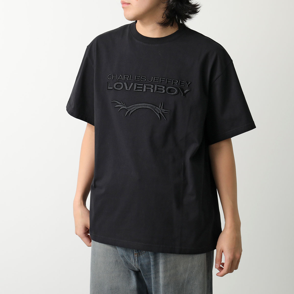 CHARLES JEFFREY LOVERBOY Tシャツ 54100501 半袖 CHARLES JEFFREY LOVERBOY チャールズジェフリーラバーボーイ T