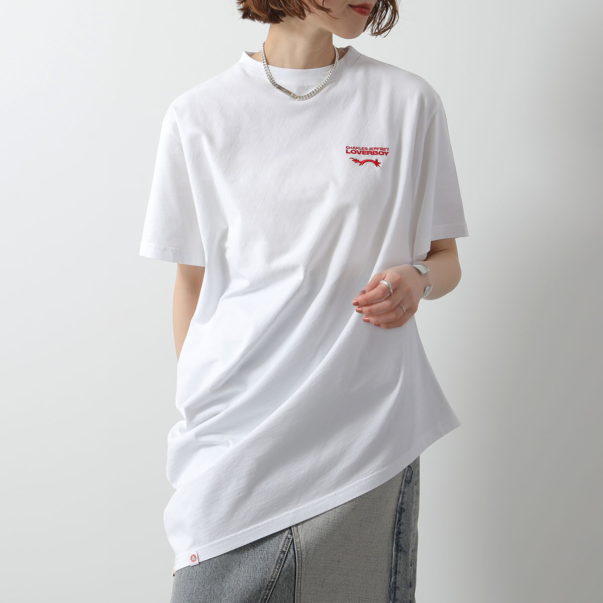 CHARLES JEFFREY LOVERBOY Tシャツ TOPSY TURVY TEE 半袖 Charles Jeffrey Loverboy Topsy Turvy T-shirt | FARFETCH
