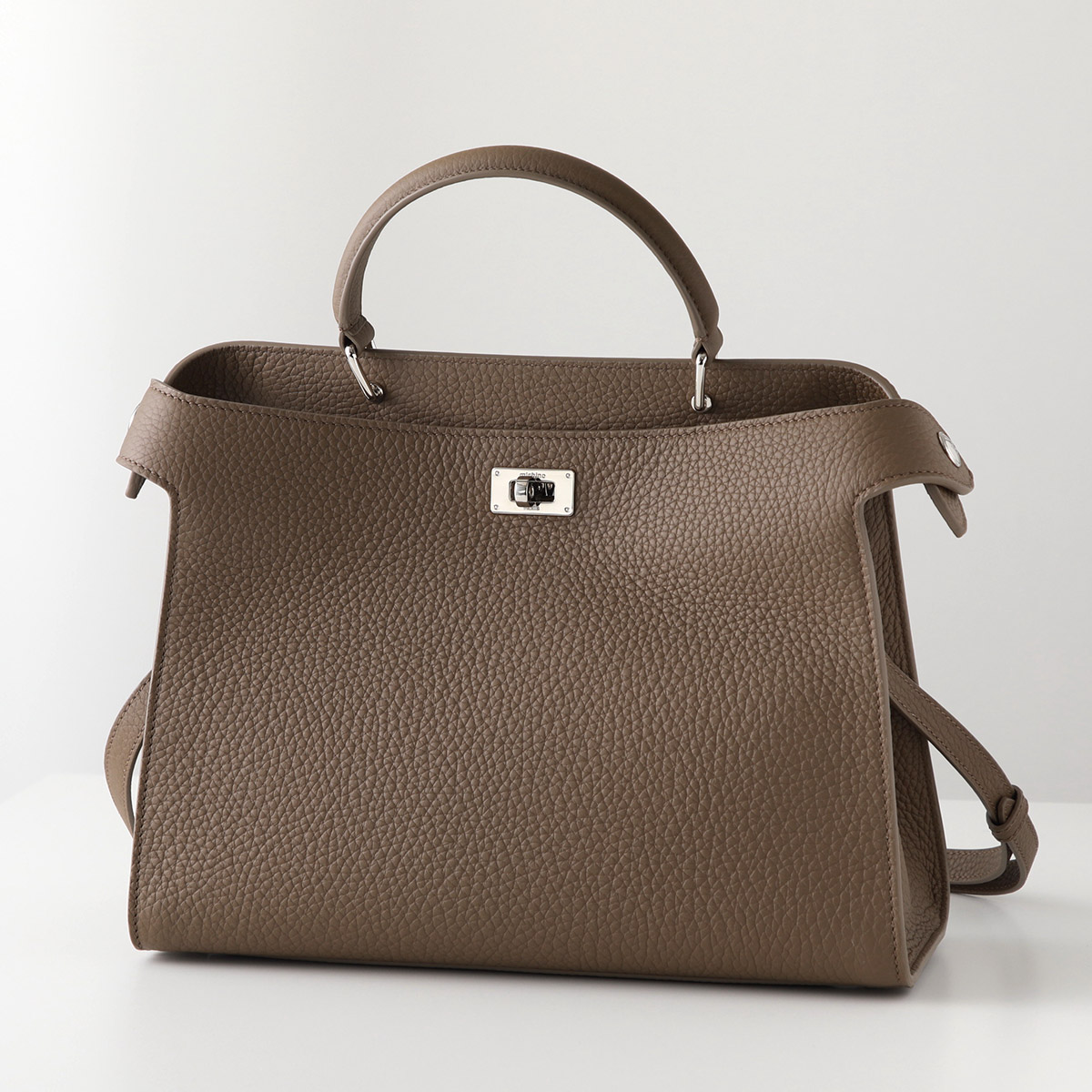 新品未使用 MICHINO PARIS LUTECE MINI TAUPE ハンドバッグ - ルテス ミニ トープ