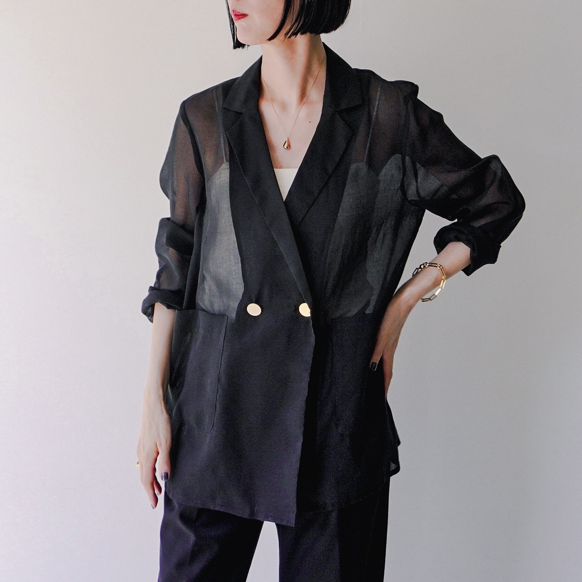 cloche CLOCHE クロシェ シアージャケット 510-85029 レディース