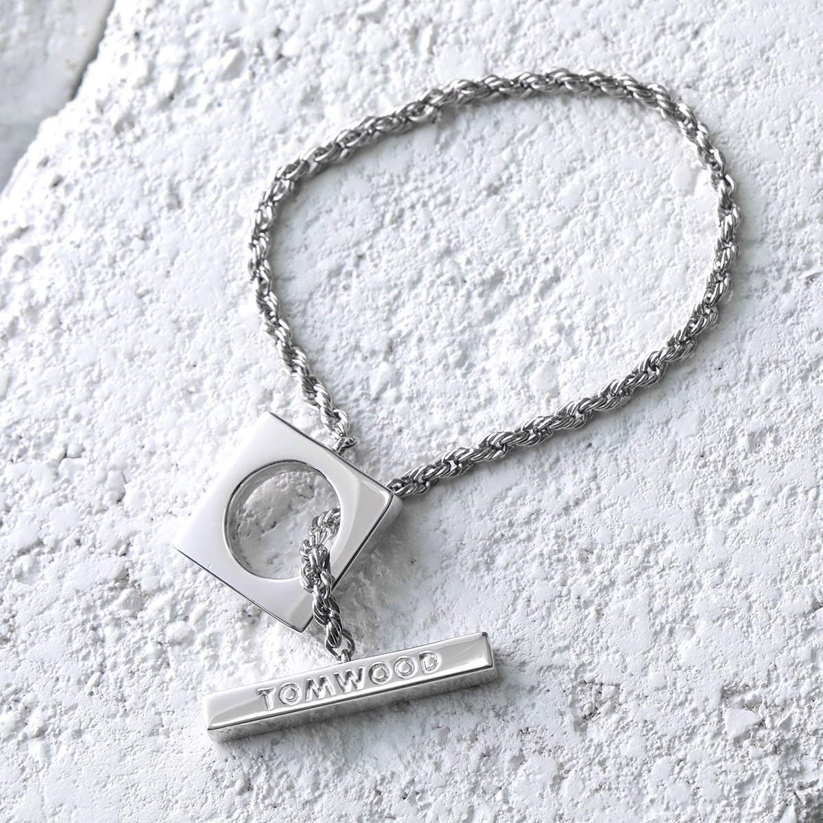 TOM WOOD TOMWOOD トムウッド ブレスレット Square Rope
