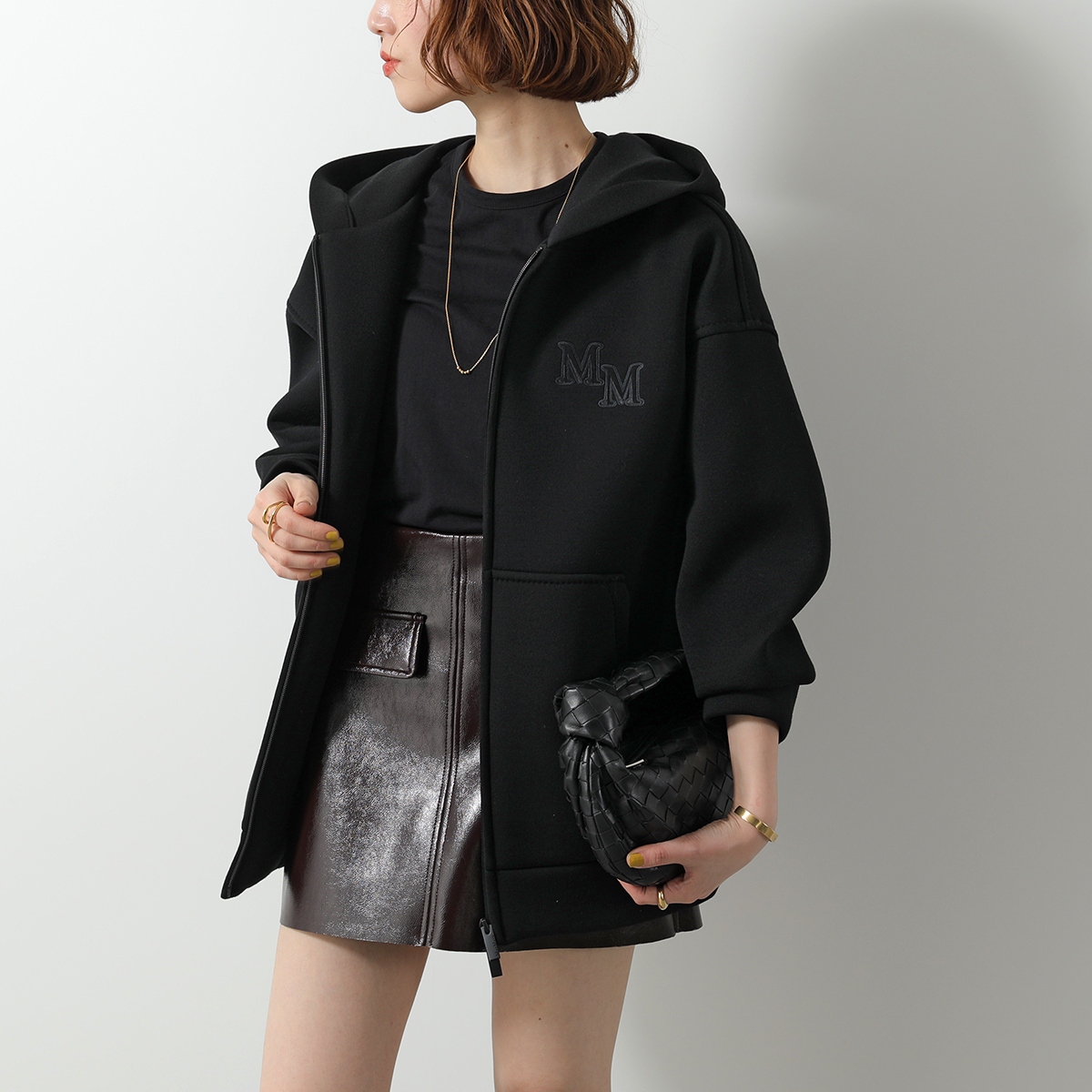 新品同様！MaxMara ブラック フルジップ パーカー 楽天市場】MAX MARA マックスマーラ パーカー OBBIA オッビア